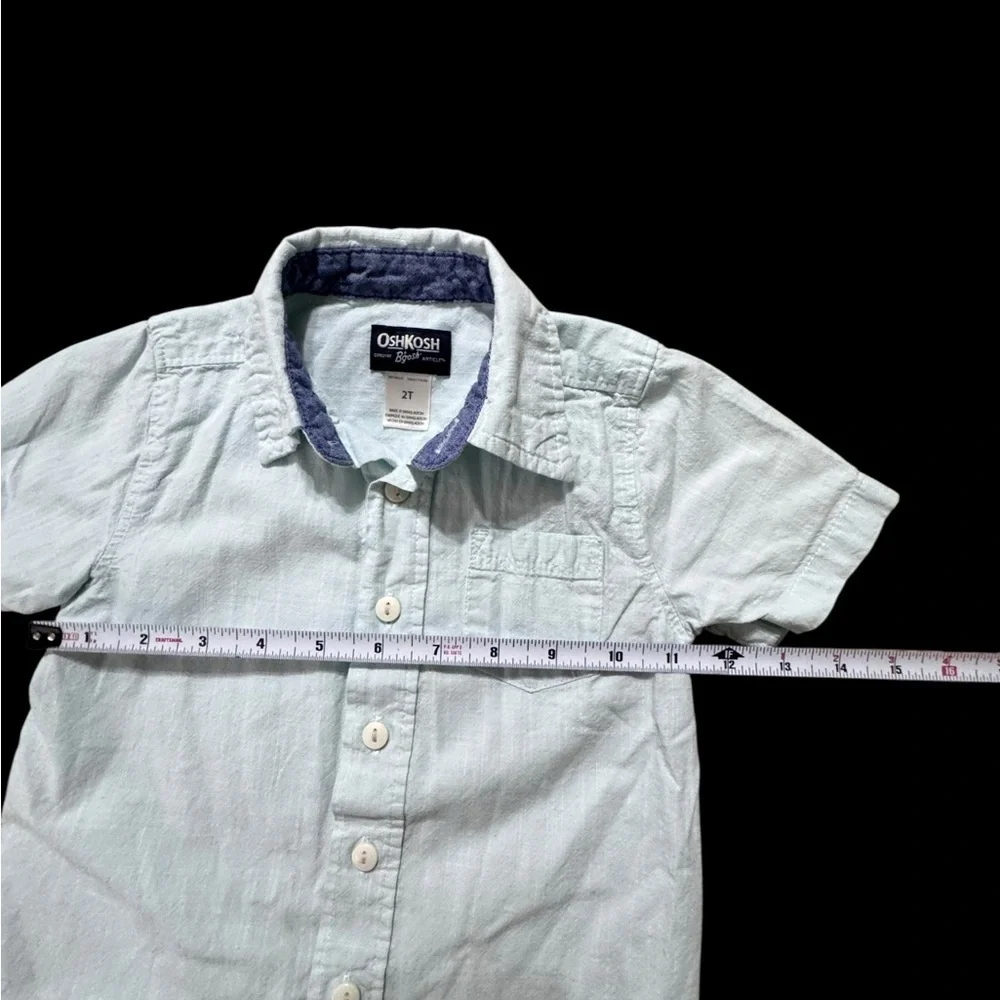 OshKosh B'gosh Soft Blue Button Down Shirt